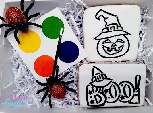 Halloween PYO Cookie Set – Paint Your Own Sweet Treats